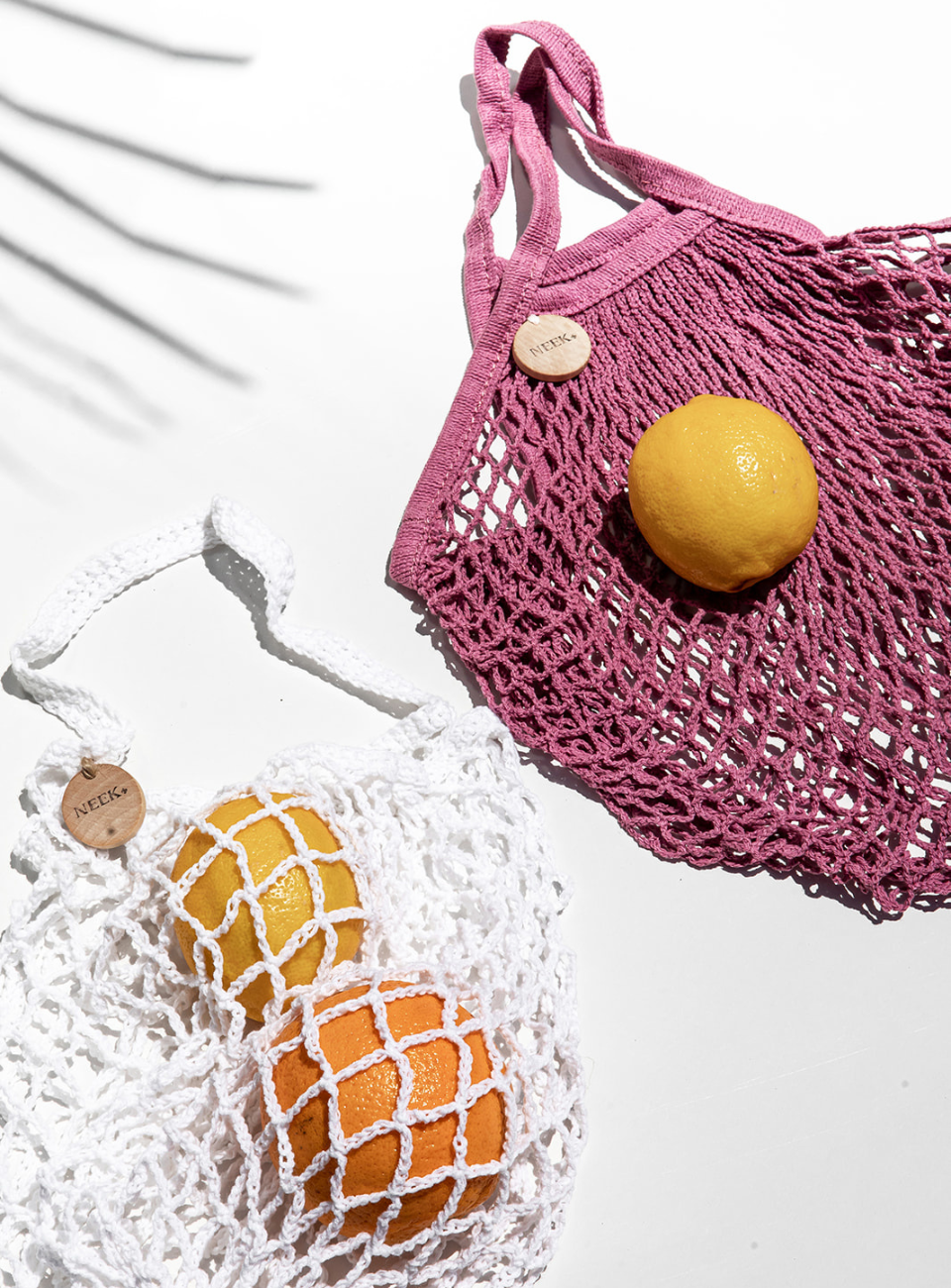 cotton market bag - white