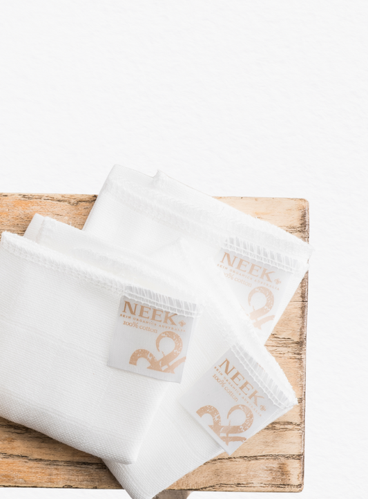 muslin cleansing cloth set