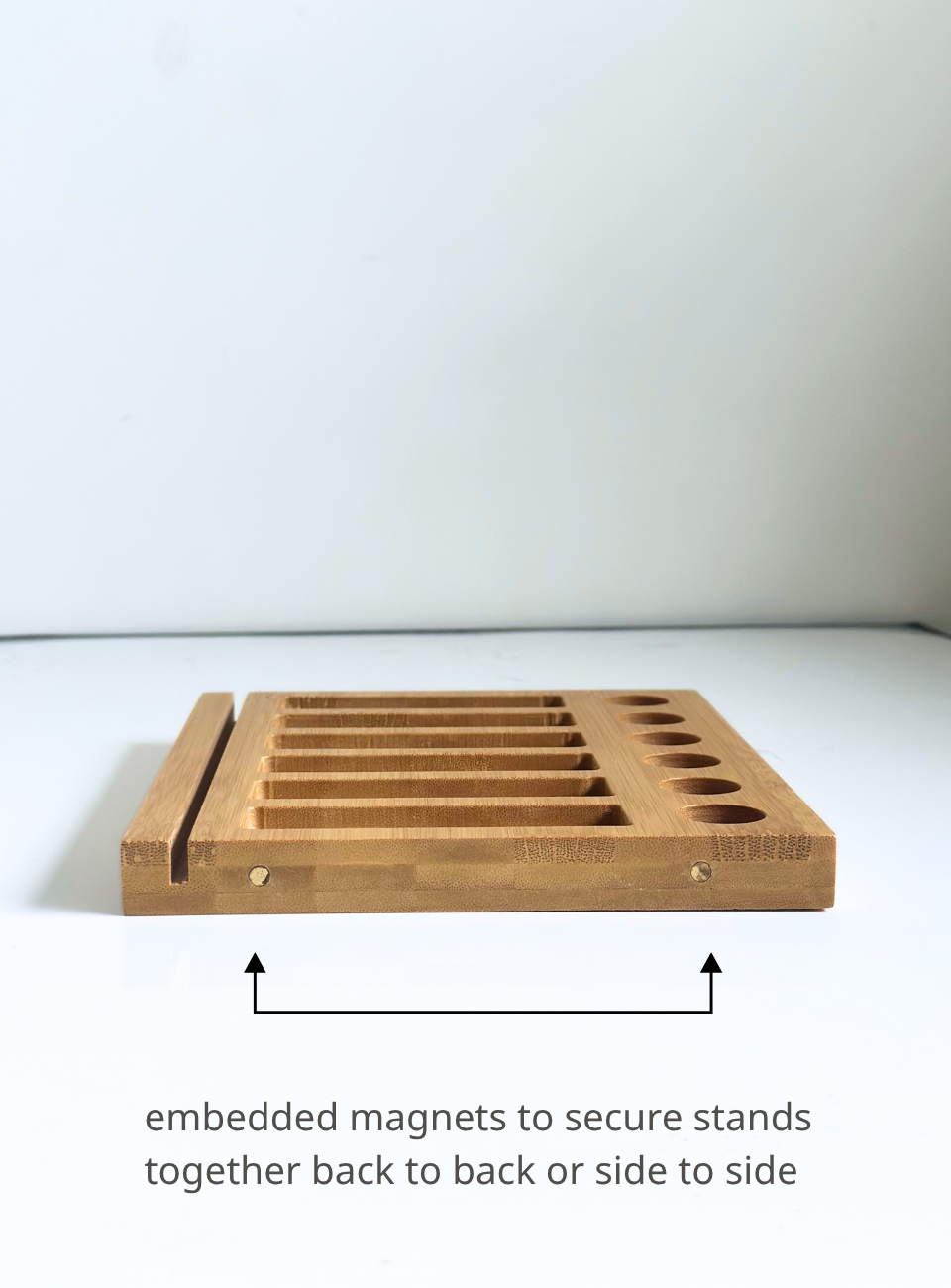Bamboo Lipstick Display Stands