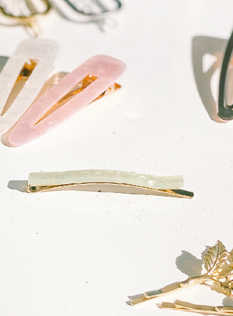 resin slim slide - sage