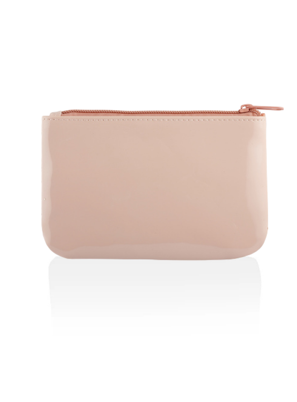 peachy glitter mini purse