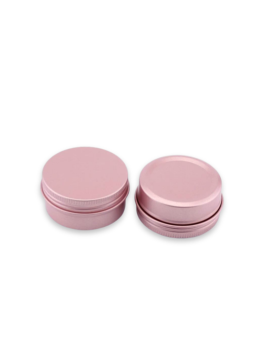 rose pink sample tins